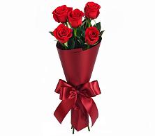 Букет 5 Красных роз Эдлесс Лав в Ровное