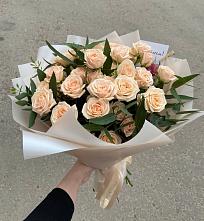 Букет Кремовые розы Латте в Ровное