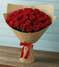 Букет Красные розы Милано #REPLACE_PRED# Ровное