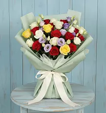 Букет цветов из:  Розы в Ровное