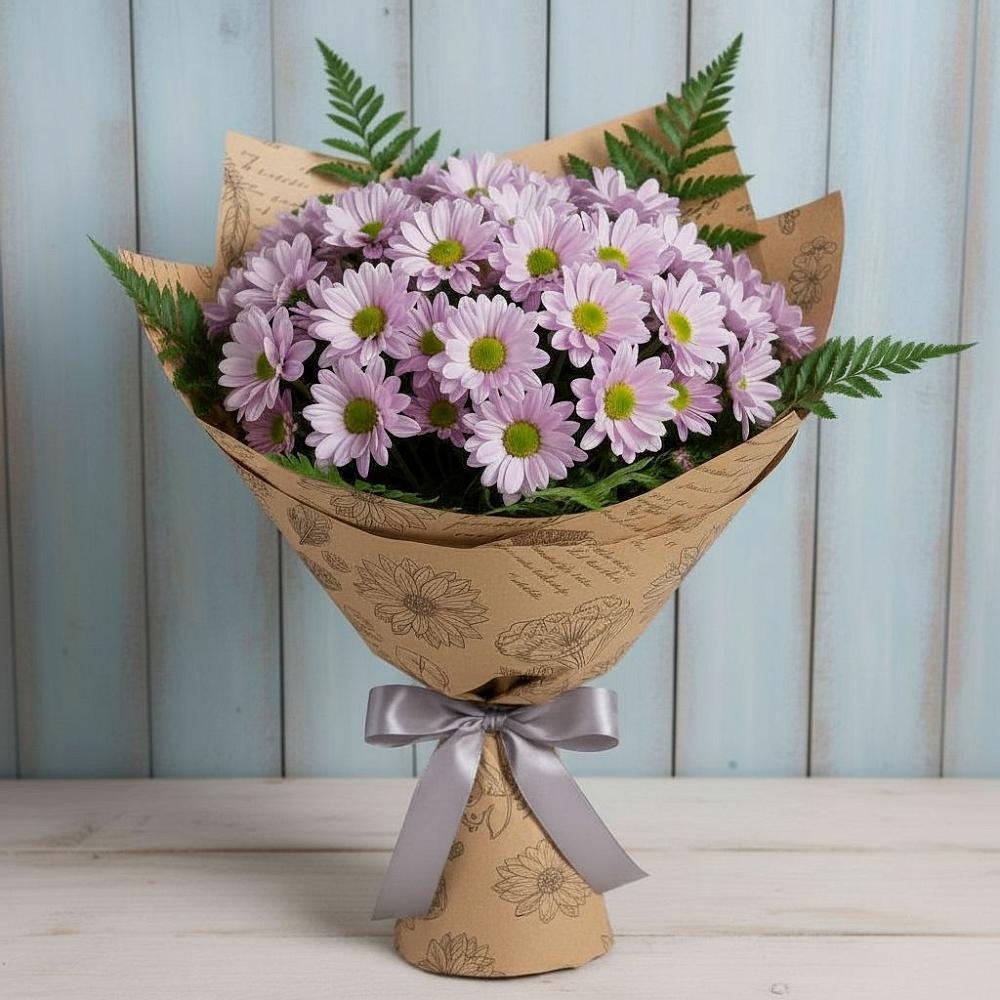 Букет цветов из: Хризантемы в Ровное