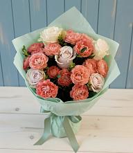Букет цветов из:  Розы #REPLACE_PRED# Ровное