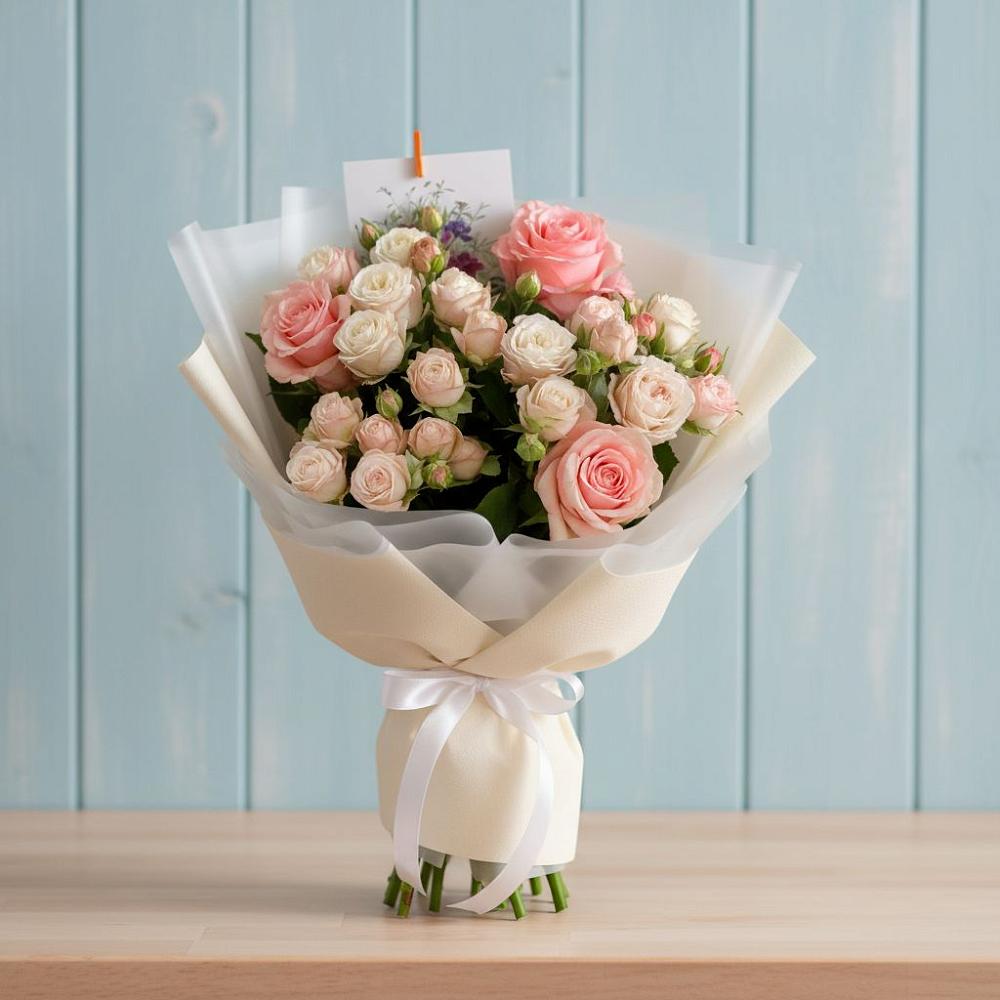 Букет цветов из: Розы в Ровное