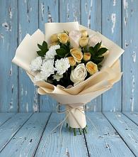 Букет цветов из:  Розы и Хризантемы в Ровное