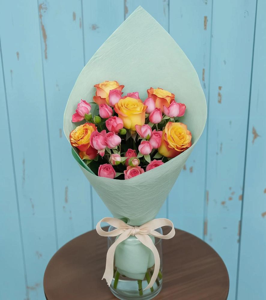 Букет цветов из: Розы в Ровное