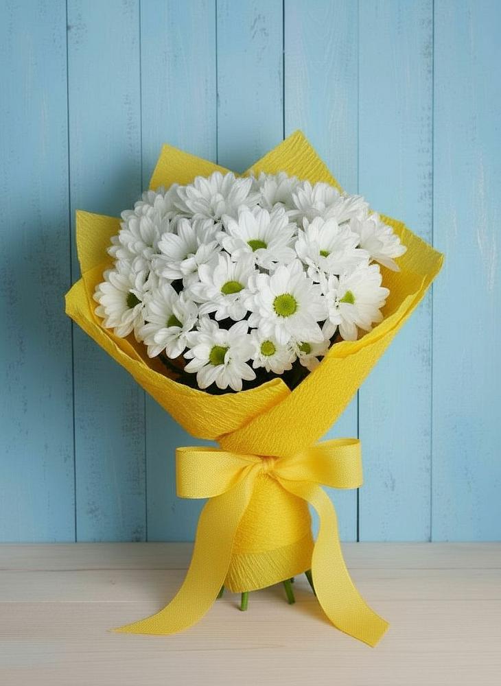 Букет цветов из: Хризантемы в Ровное