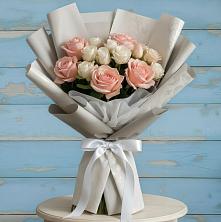 Букет цветов из:  Розы в Ровное