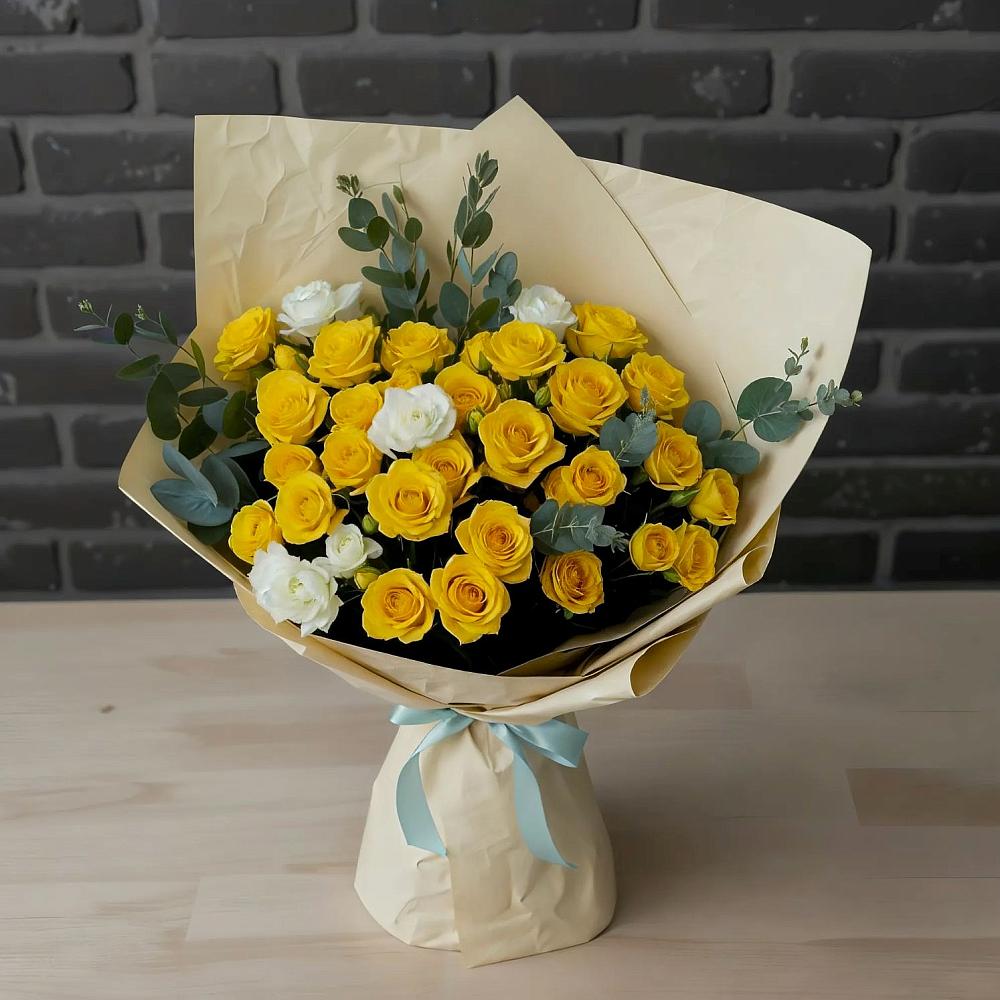 Букет цветов из: Розы в Ровное