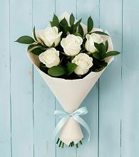 Букет цветов из:  Розы в Ровное