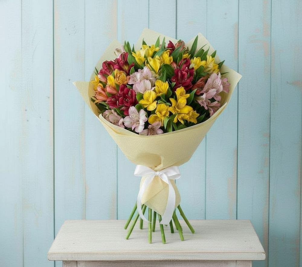 Букет цветов из: Альстромерии в Ровное