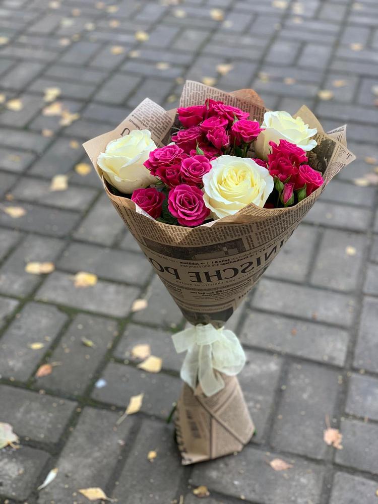 Букет цветов из: Розы в Ровное