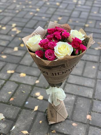 Букет цветов из: Розы в Ровное