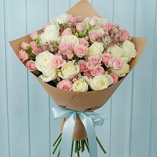 Букет цветов из:  Розы в Ровное