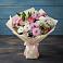 Букет цветов из: Хризантемы, Альстромерии и Розы в Ровное